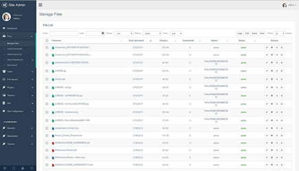 Admin File Manage